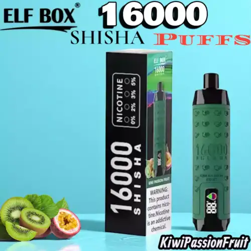 ELF BOX SHI SHA 16000 Puffs Langanhaltender Genuss mit 12 Geschmacksrichtungen