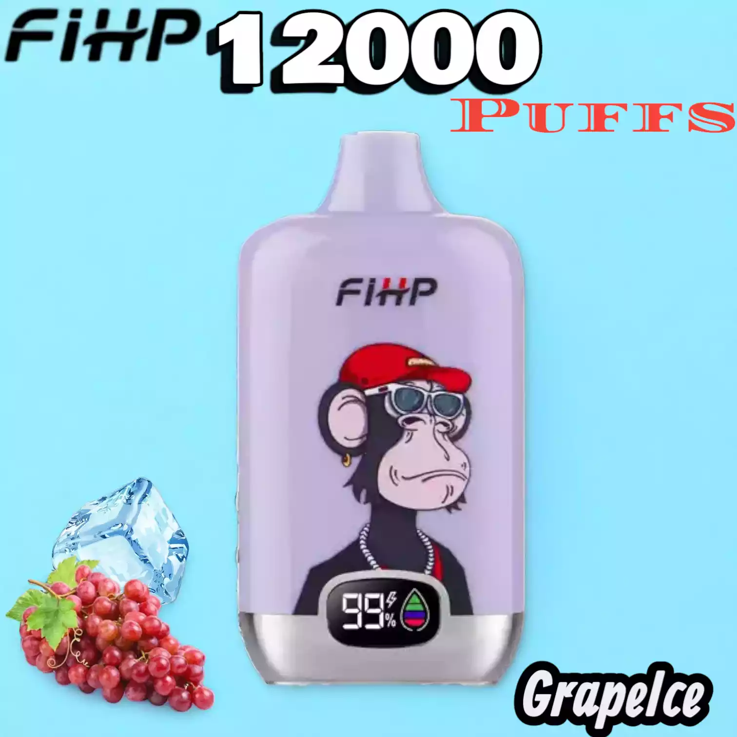 FIHP 12000 Puffs Langlebige Einweg-E-Zigarette mit Mesh-Coil