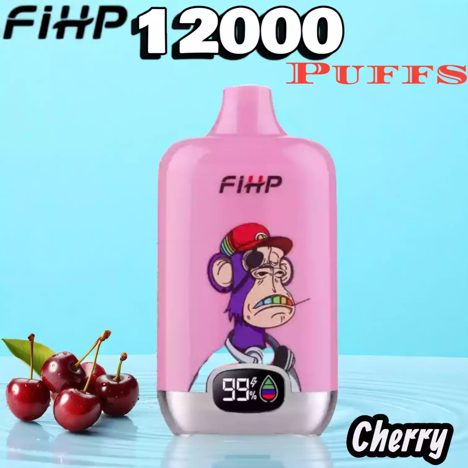 FIHP 12000 Puffs Langlebige Einweg-E-Zigarette mit Mesh-Coil