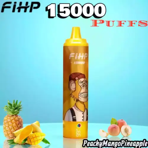 FIHP 15000 Puffs Langlebige Einweg-E-Zigarette mit Mesh-Coil