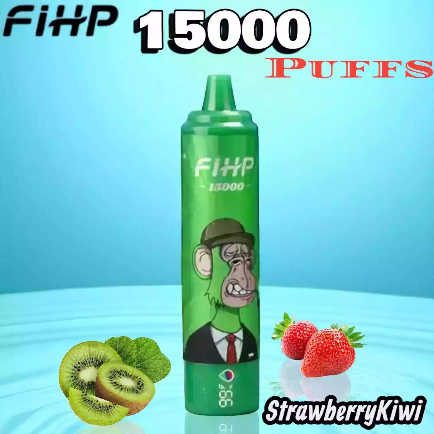 FIHP 15000 Puffs Langlebige Einweg-E-Zigarette mit Mesh-Coil