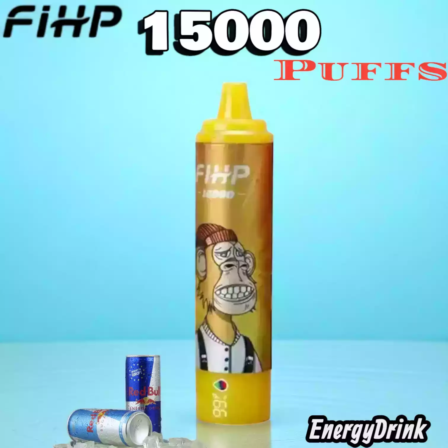 FIHP 15000 Puffs Langlebige Einweg-E-Zigarette mit Mesh-Coil