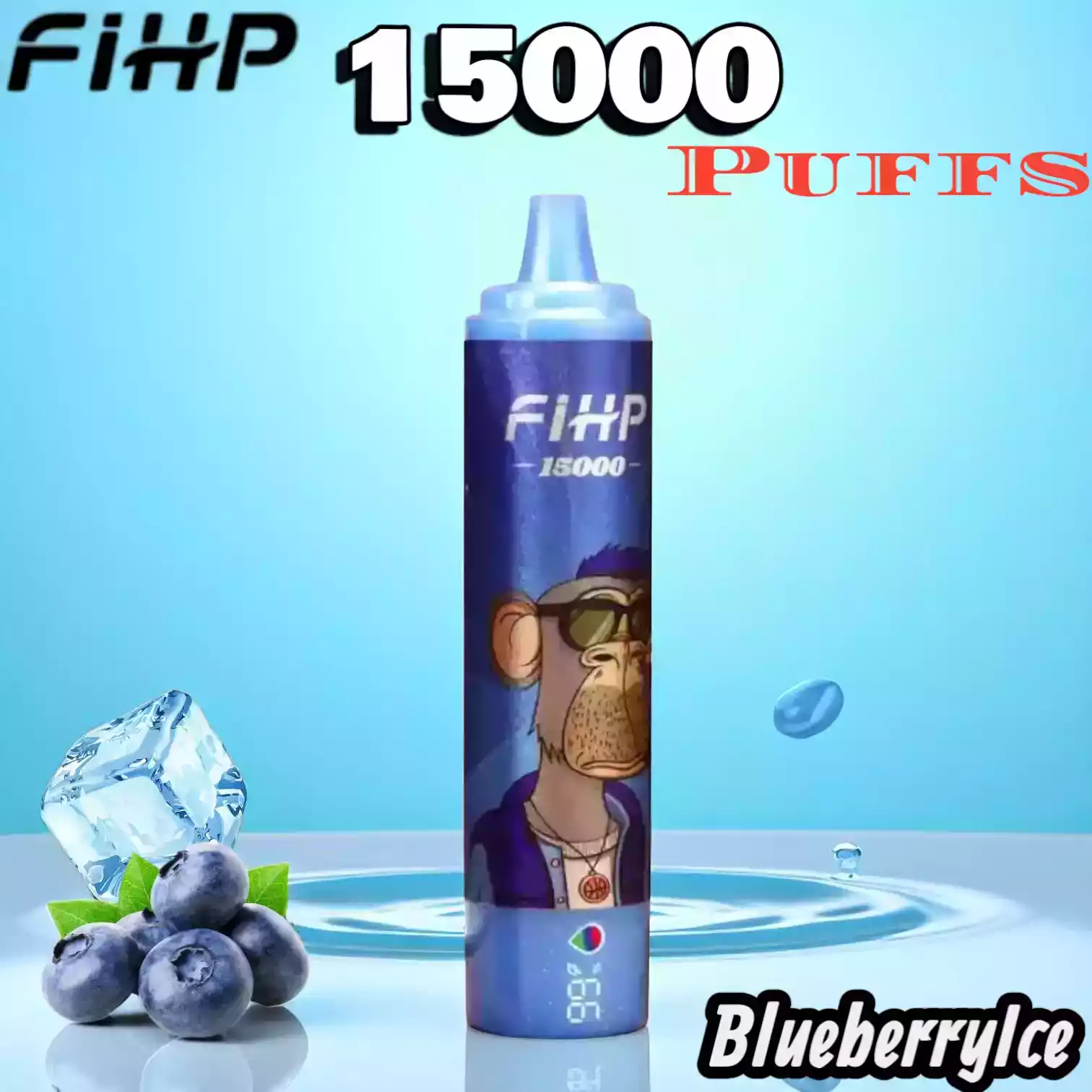 FIHP 15000 Puffs Langlebige Einweg-E-Zigarette mit Mesh-Coil