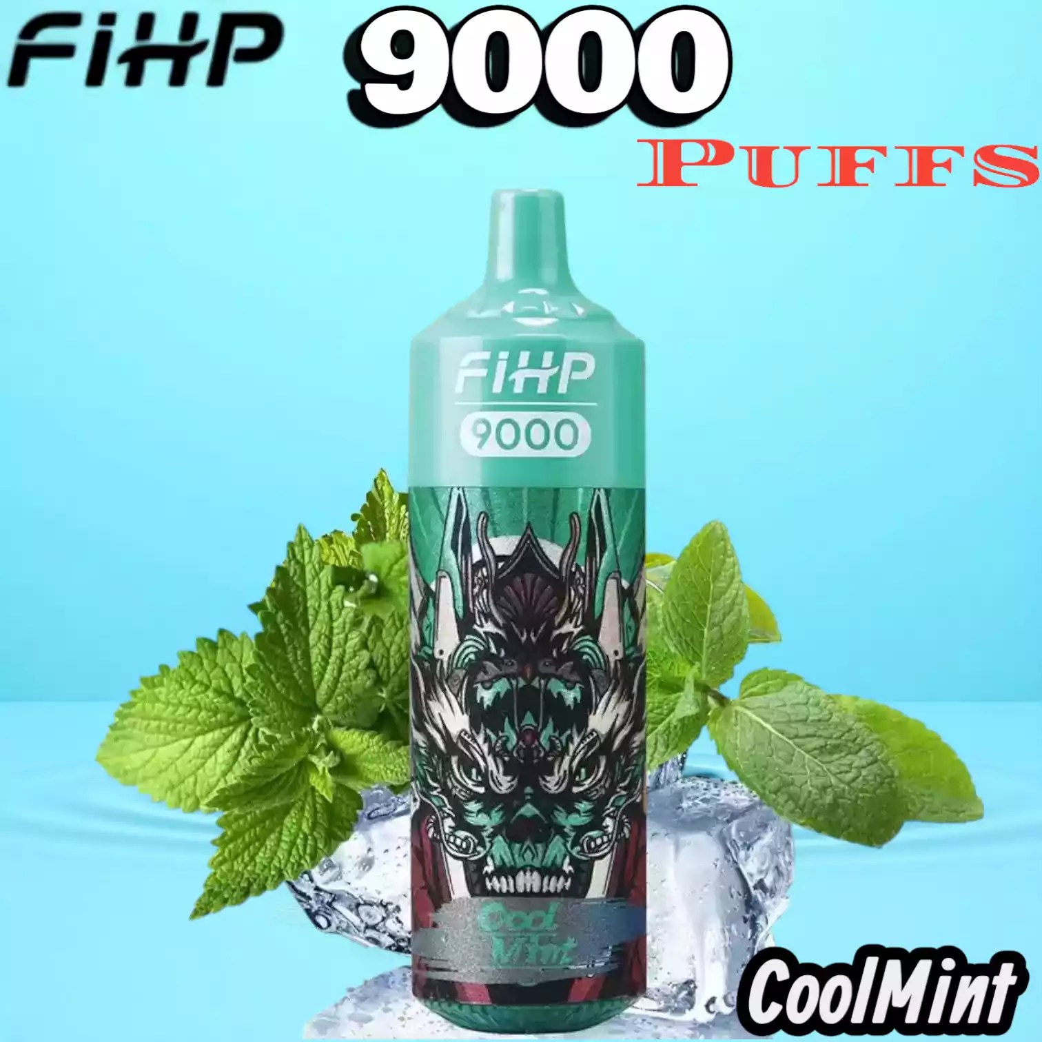 FIHP 9000 Puffs Langanhaltender Genuss mit RGB-Licht und Mesh-Coil