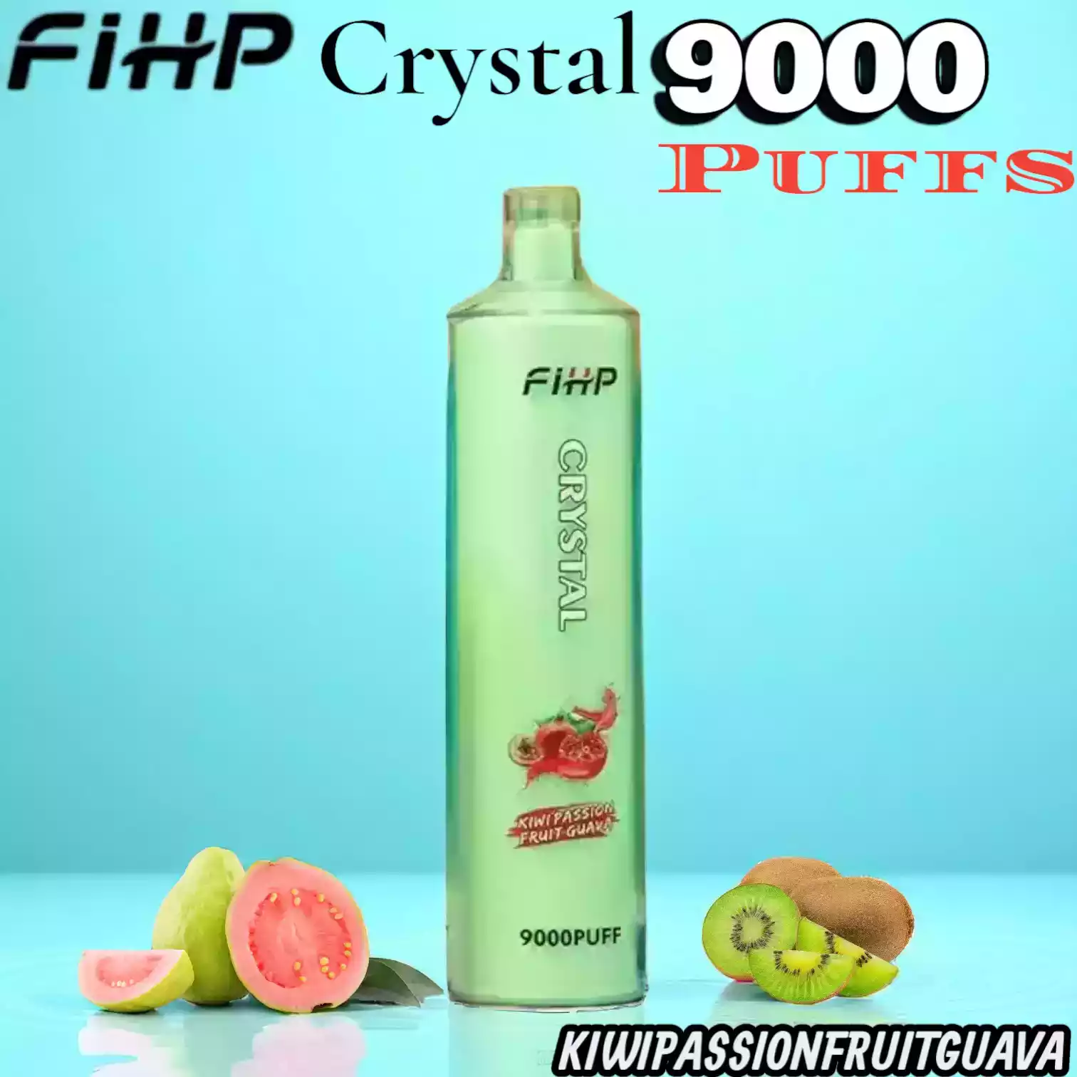 FIHP Crystal 9000 Puffs Langlebige Einweg-E-Zigarette mit Mesh-Coil