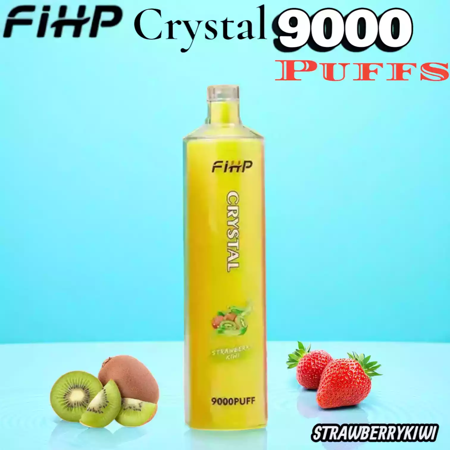 FIHP Crystal 9000 Puffs Langlebige Einweg-E-Zigarette mit Mesh-Coil