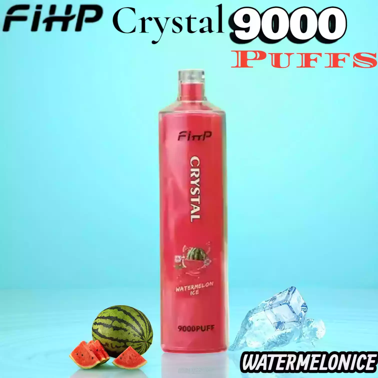 FIHP Crystal 9000 Puffs Langlebige Einweg-E-Zigarette mit Mesh-Coil