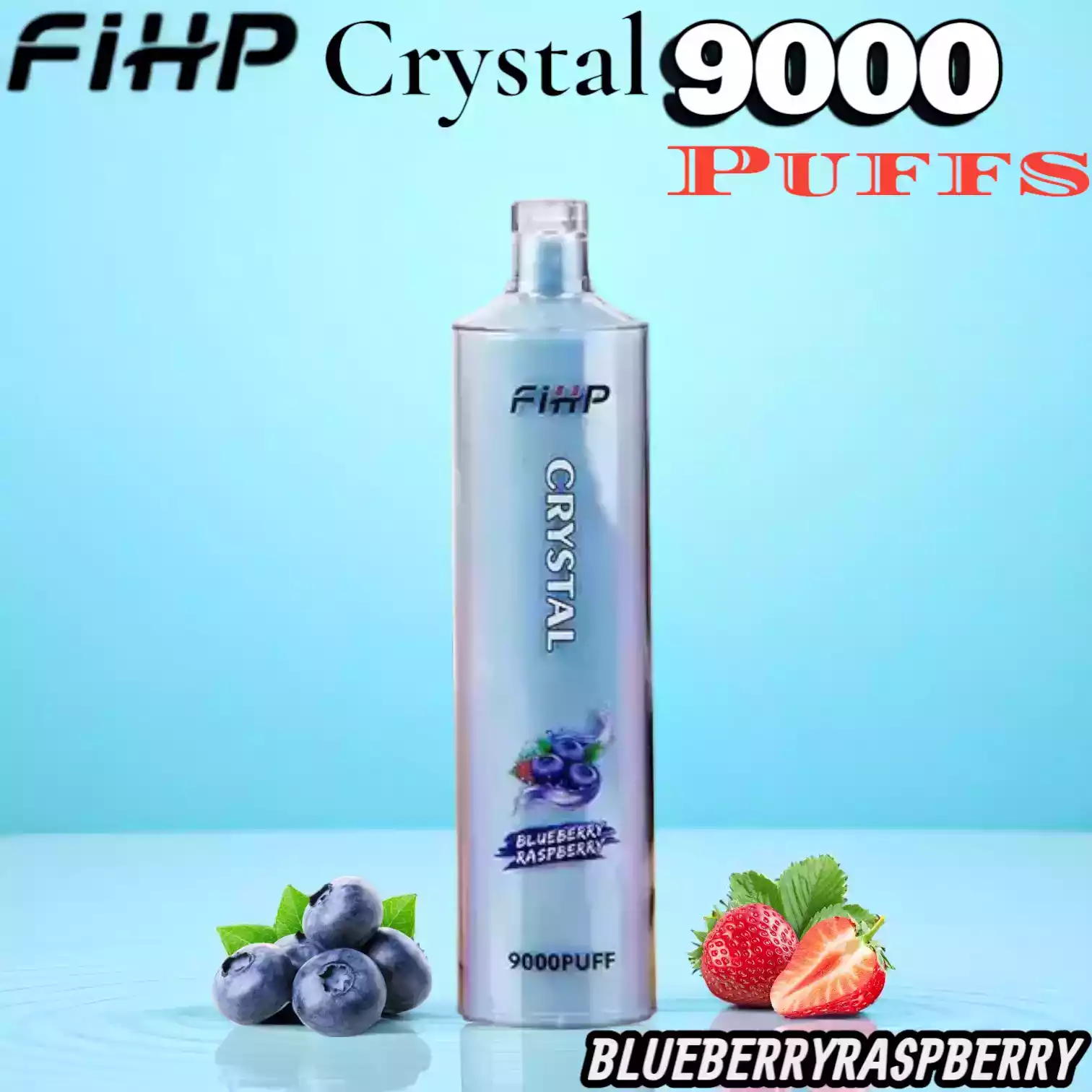 FIHP Crystal 9000 Puffs Langlebige Einweg-E-Zigarette mit Mesh-Coil