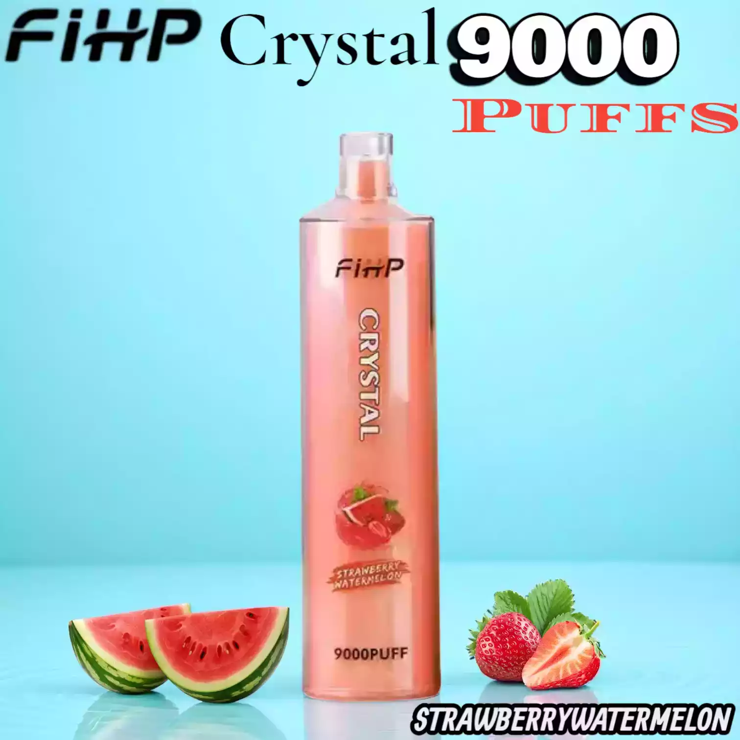 FIHP Crystal 9000 Puffs Langlebige Einweg-E-Zigarette mit Mesh-Coil