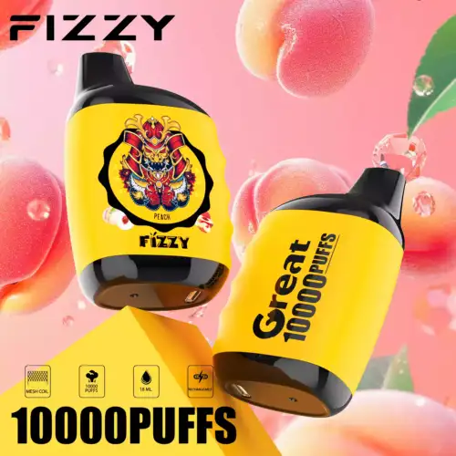 Fizzy Great 10000 Puffs Langlebiger Dampfgenuss mit Mesh-Coil