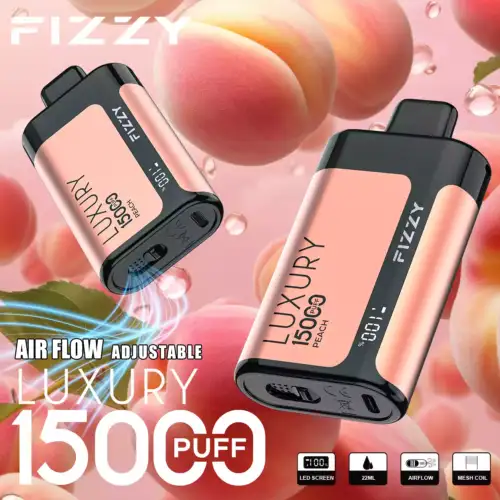 Fizzy Luxury 15000 Puffs Langlebiger Genuss mit Mesh-Coil