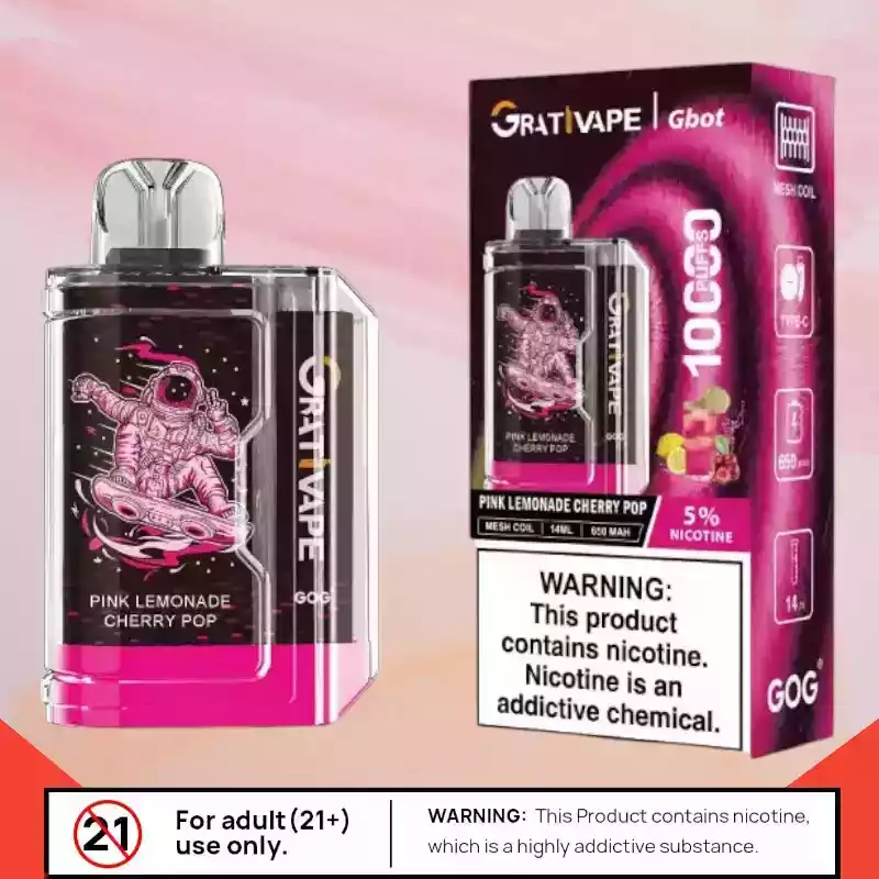 Grativape Gbot 10000 Puffs Langanhaltender Genuss mit erfrischenden Aromen