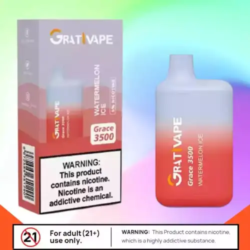 Grativape Grace 3500 Puffs Kompakter Vape mit großem Geschmack