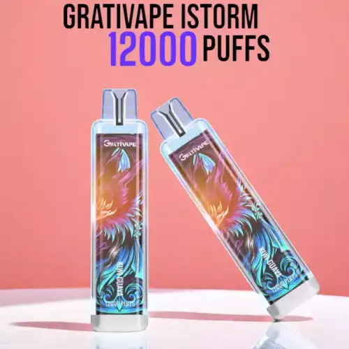 Grativape iStorm 12000 Puffs Kraft Geschmack & AusdauerGrativape iStorm 12000 Puffs Kraft Geschmack & Ausdauer