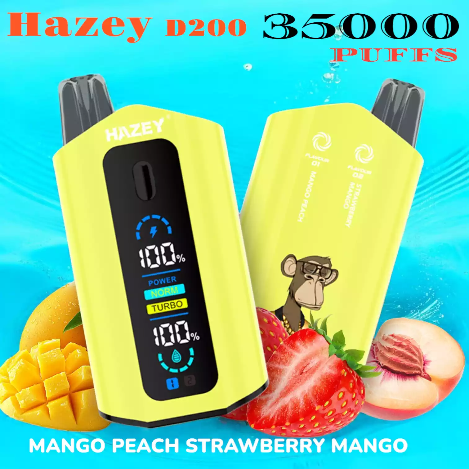 Hazey D200 35000 Puffs Dual Flavors 35.000 Züge