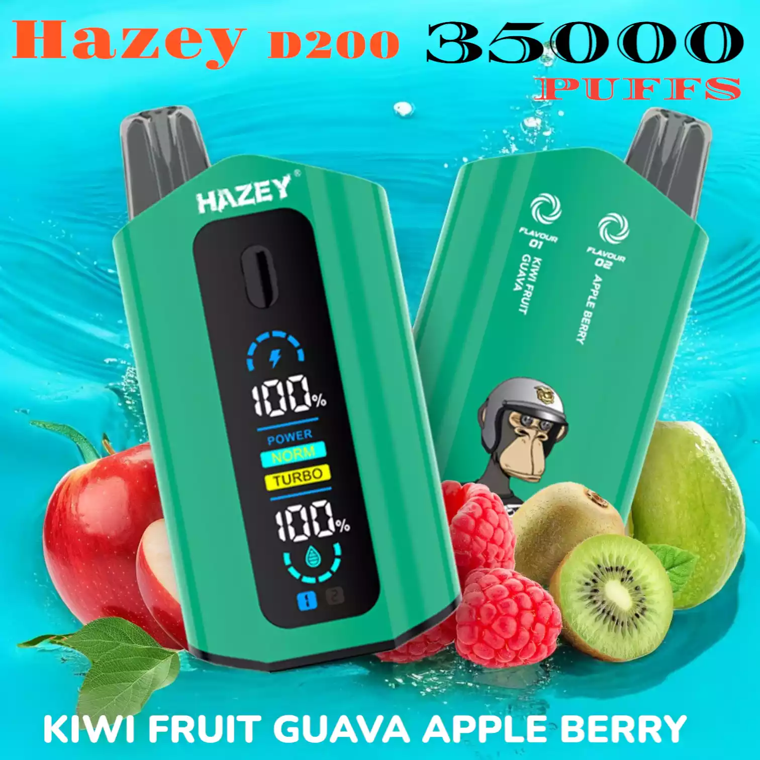 Hazey D200 35000 Puffs Dual Flavors 35.000 Züge