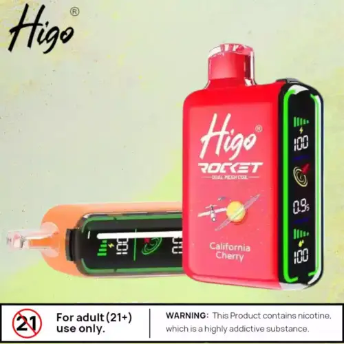 Higo Rocket 20000 Züge E-Zigarette Langanhaltender Genuss & Schnellladung