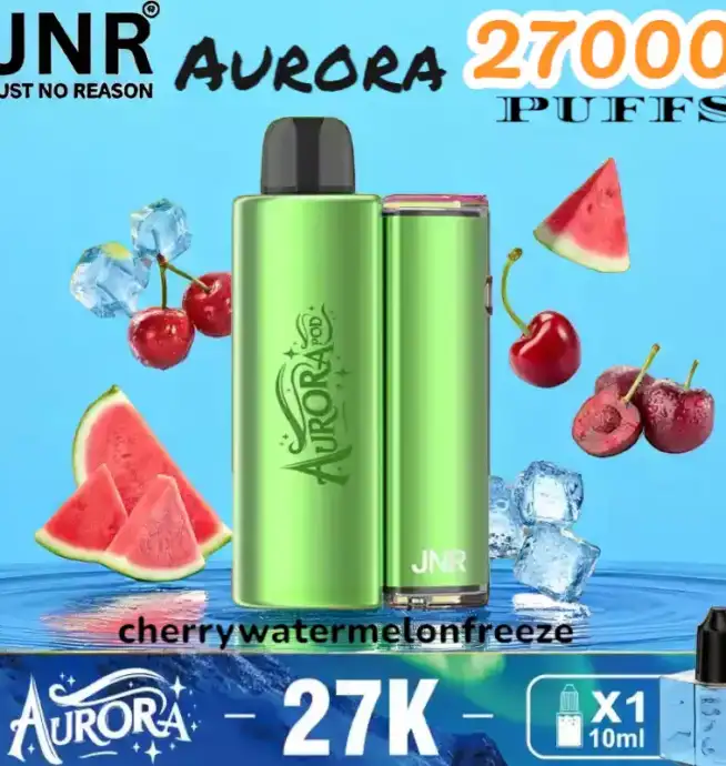 JNR Aurora 27000 PUFFS Leistungsstarker 25K+ Disposable Vape