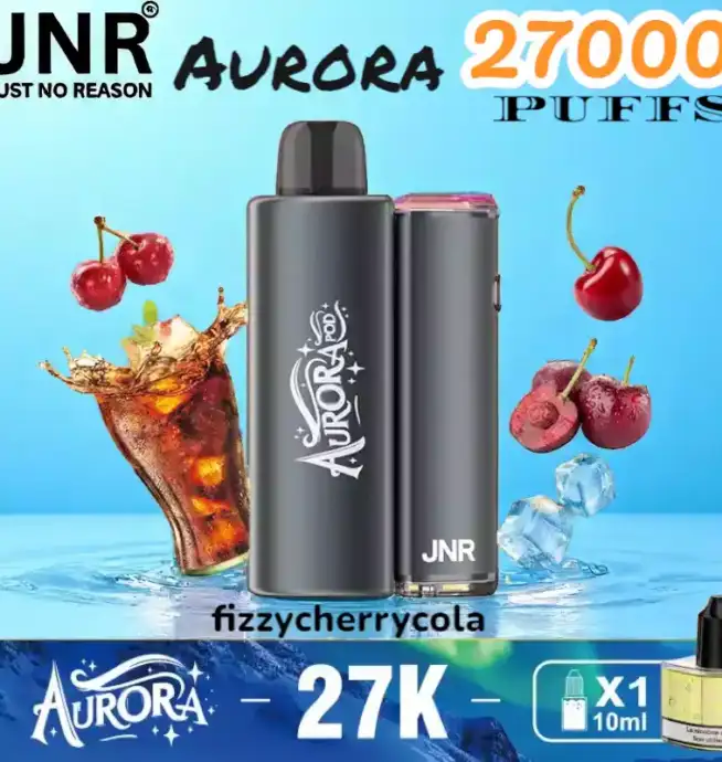 JNR Aurora 27000 PUFFS Leistungsstarker 25K+ Disposable Vape