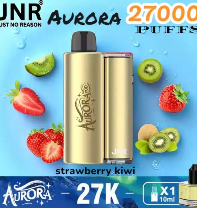 JNR Aurora 27000 PUFFS Leistungsstarker 25K+ Disposable Vape