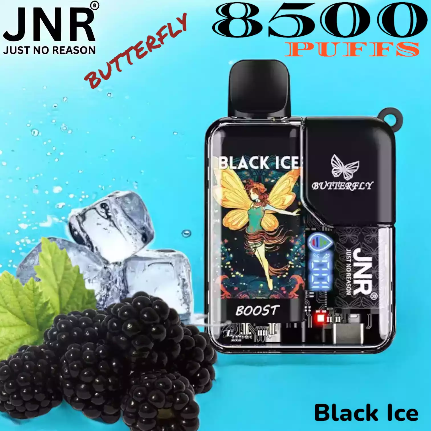 JNR BUTTERFLY 8500 PUFFS Langanhaltender Genuss in vielen Aromen