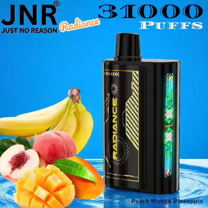 JNR Radiance 31000 Puffs Langlebiges und intensives Dampfen