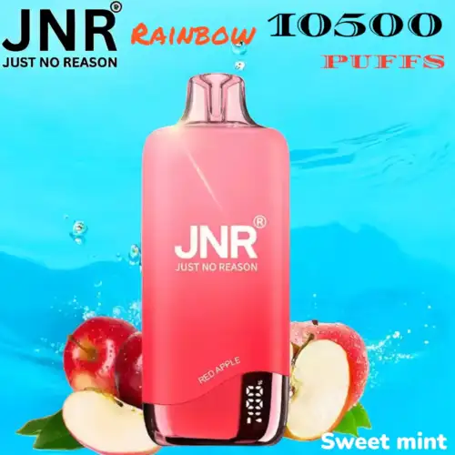JNR Rainbow 10500 PUFFS Stylischer 10K+ Disposable Vape mit Display