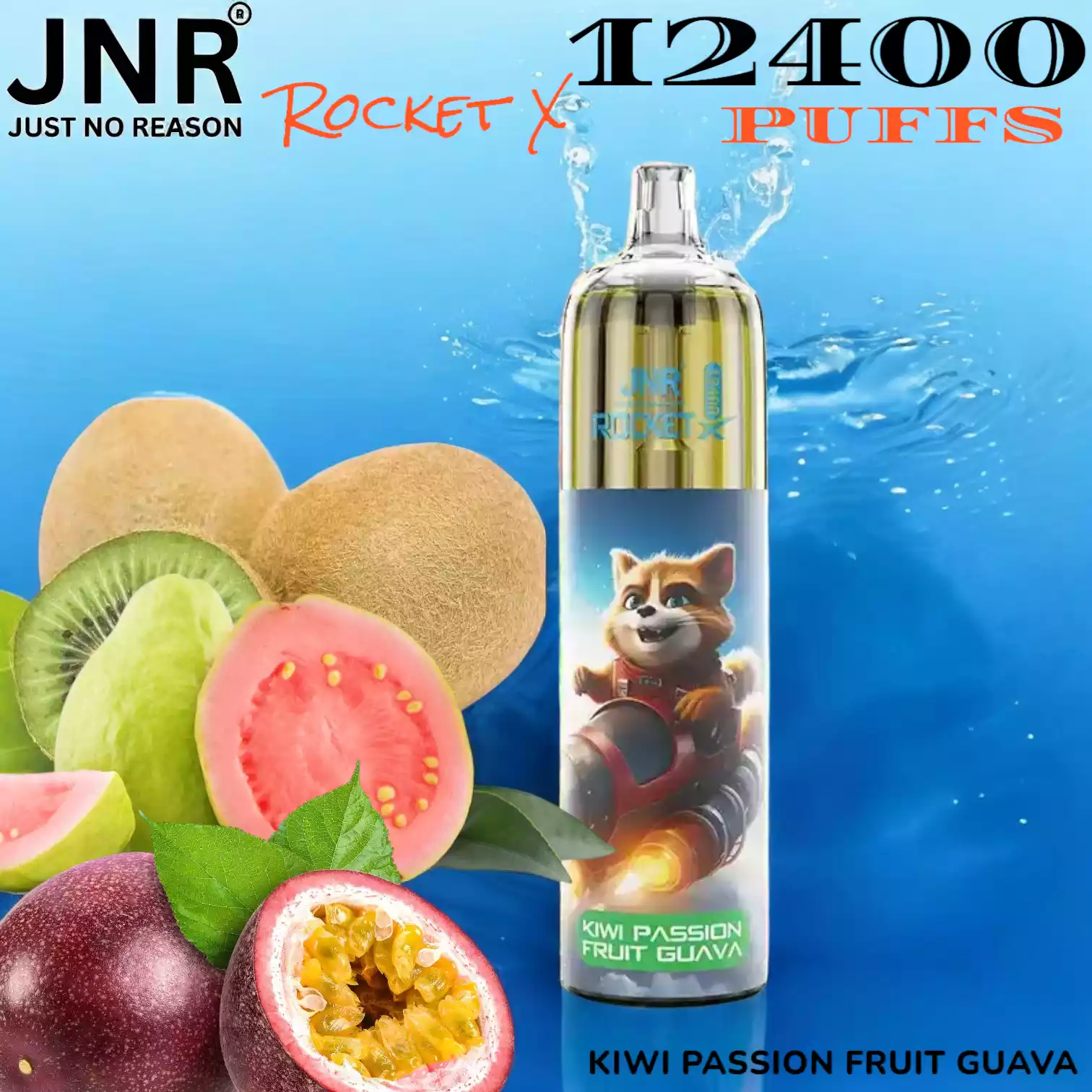 JNR Rocket X 12400 Puffs Langanhaltender Genuss in vielen Geschmacksrichtungen