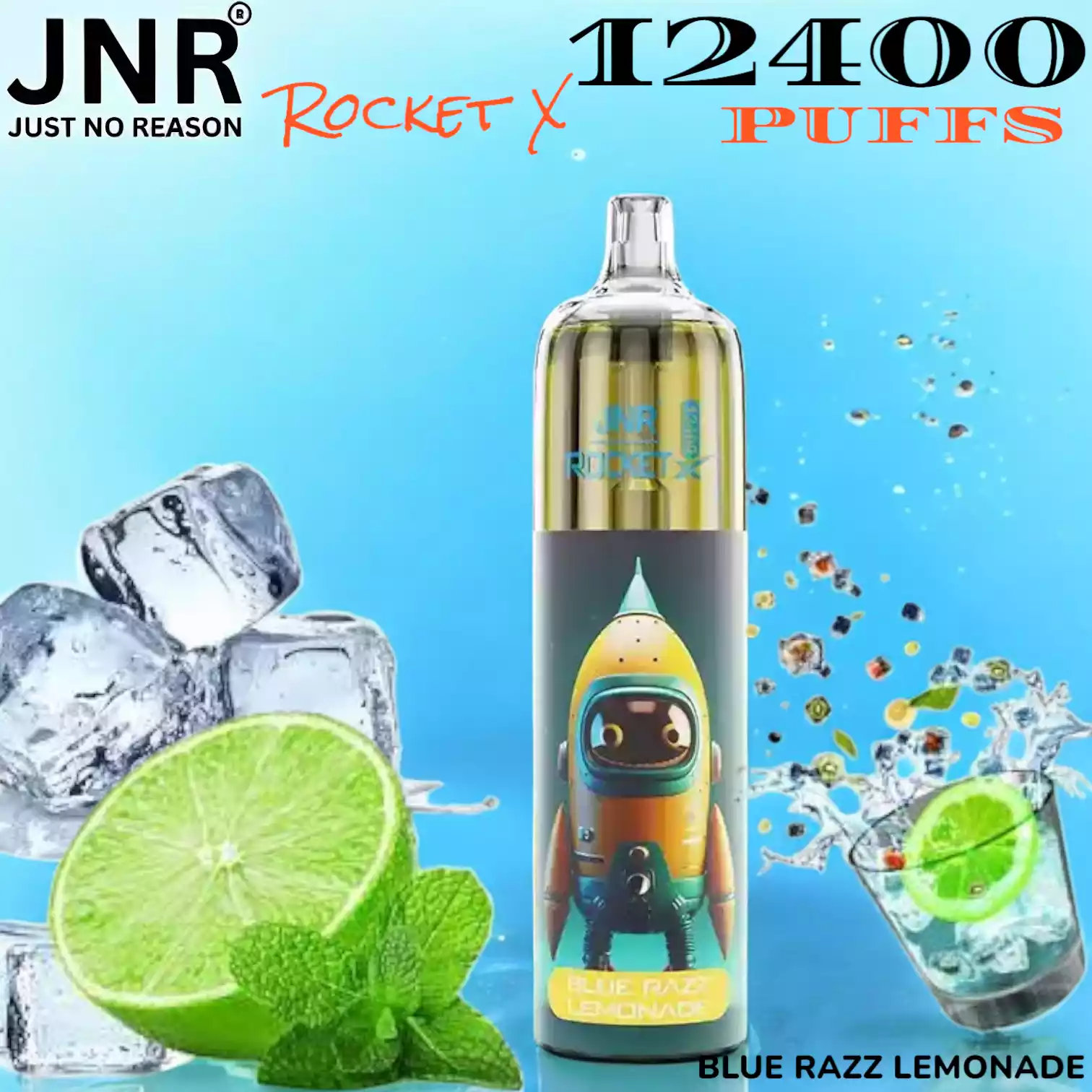JNR Rocket X 12400 Puffs Langanhaltender Genuss in vielen Geschmacksrichtungen