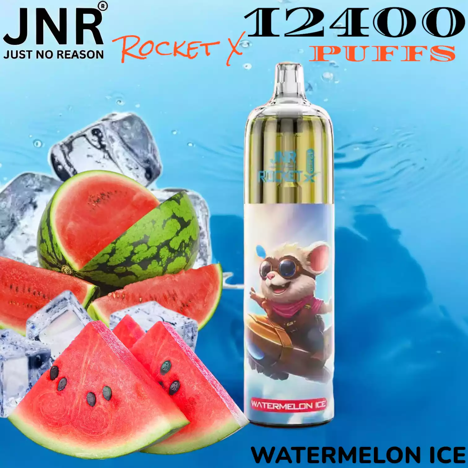 JNR Rocket X 12400 Puffs Langanhaltender Genuss in vielen Geschmacksrichtungen