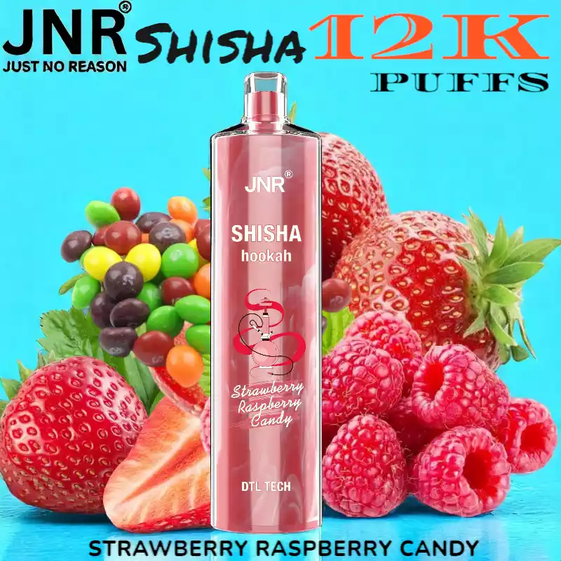 JNR Shisha 12K Puffs Authentisches Shisha-Erlebnis für unterwegs