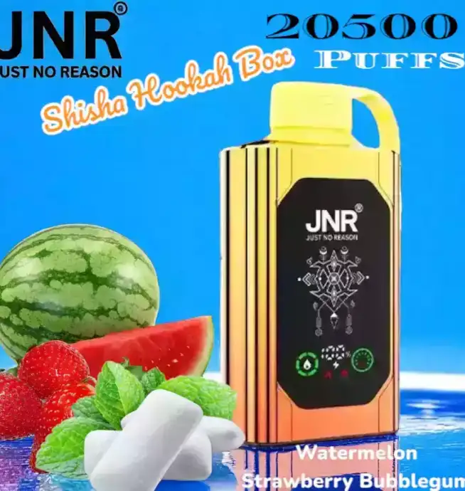 JNR Shisha Hookah Box 20500 Puffs Lang anhaltender Genuss und starke Leistung