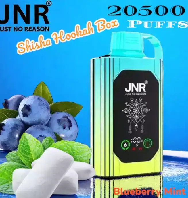 JNR Shisha Hookah Box 20500 Puffs Lang anhaltender Genuss und starke Leistung