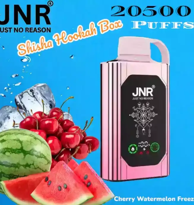JNR Shisha Hookah Box 20500 Puffs Lang anhaltender Genuss und starke Leistung