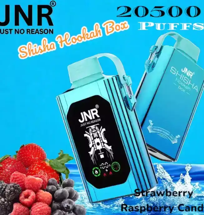 JNR Shisha Hookah Box 20500 Puffs Lang anhaltender Genuss und starke Leistung