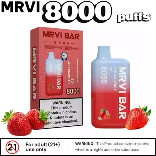 MRVI BAR 8000 Puffs Die beste wiederaufladbare E-Zigarette