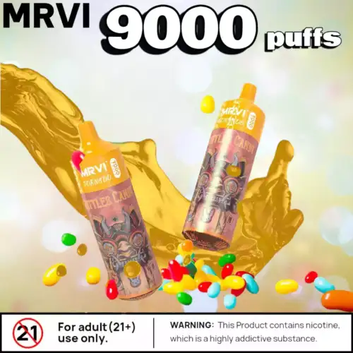 MRVI TORNADO 9000 Puffs Wiederaufladbare Vape mit 18ml Liquid