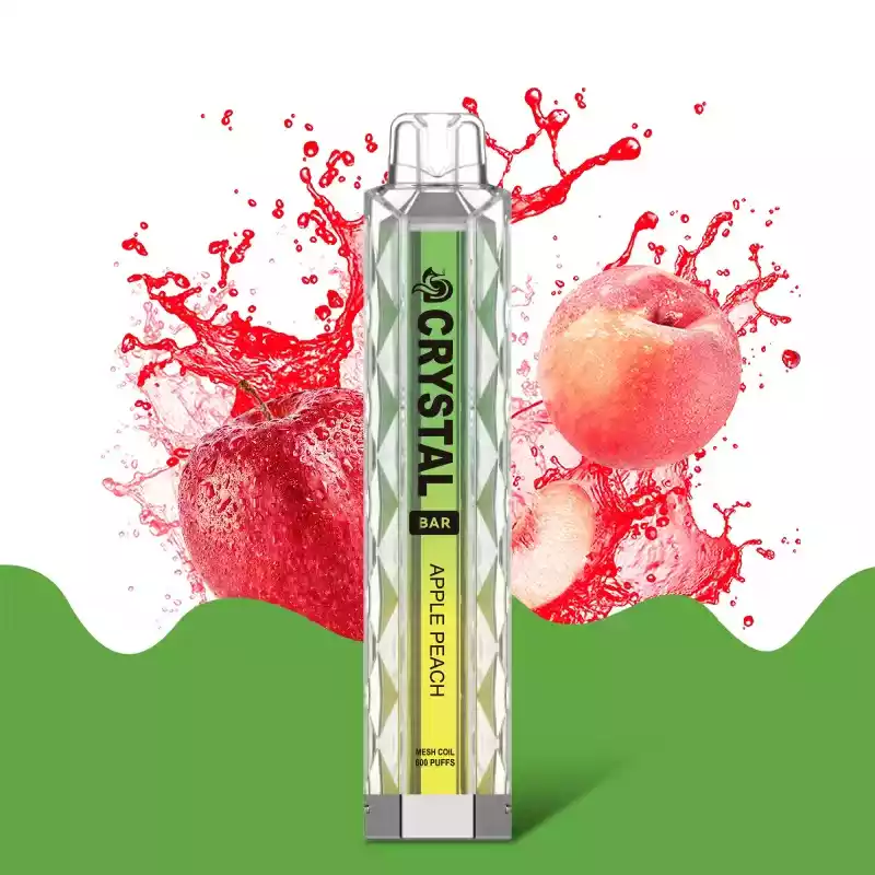 MYDE CRYSTAL BAR 600 Puffs Langlebig köstlich und benutzerfreundlich