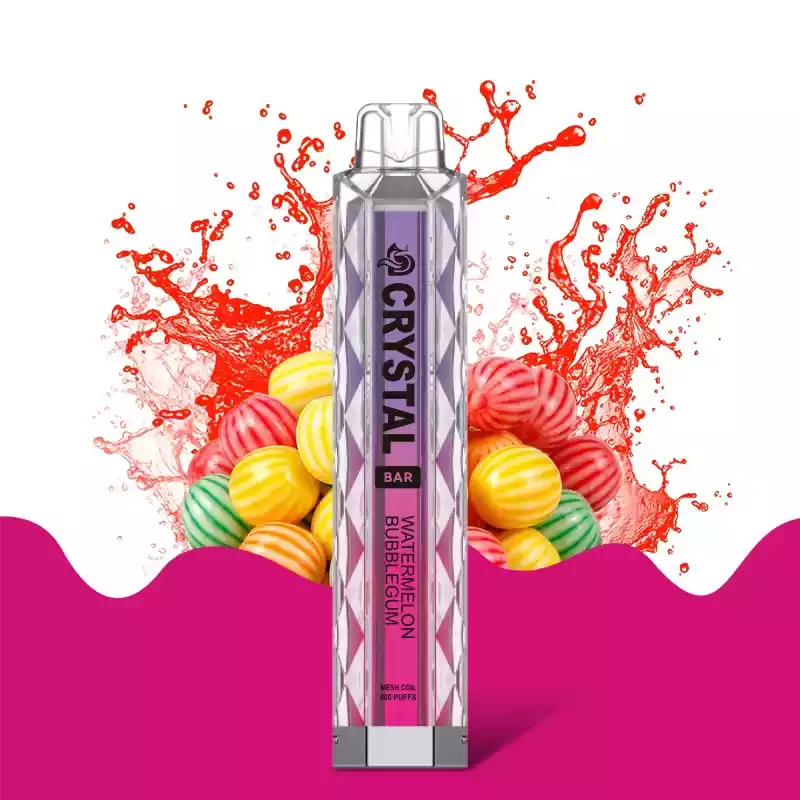 MYDE CRYSTAL BAR 600 Puffs Langlebig köstlich und benutzerfreundlich