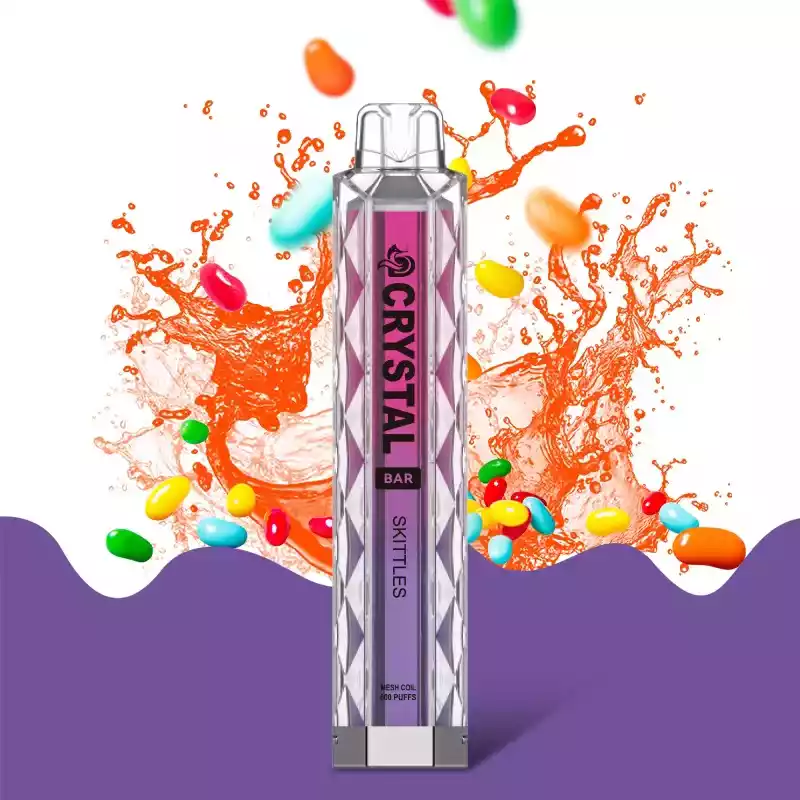 MYDE CRYSTAL BAR 600 Puffs Langlebig köstlich und benutzerfreundlich