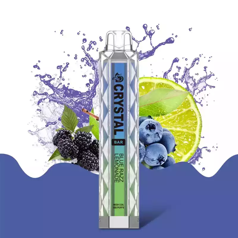 MYDE CRYSTAL BAR 600 Puffs Langlebig köstlich und benutzerfreundlich