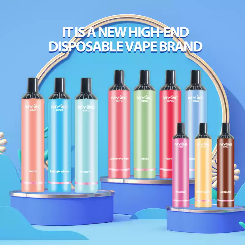 MYDE King 4000 Puffs Langanhaltender Genuss mit 17 köstlichen Aromen