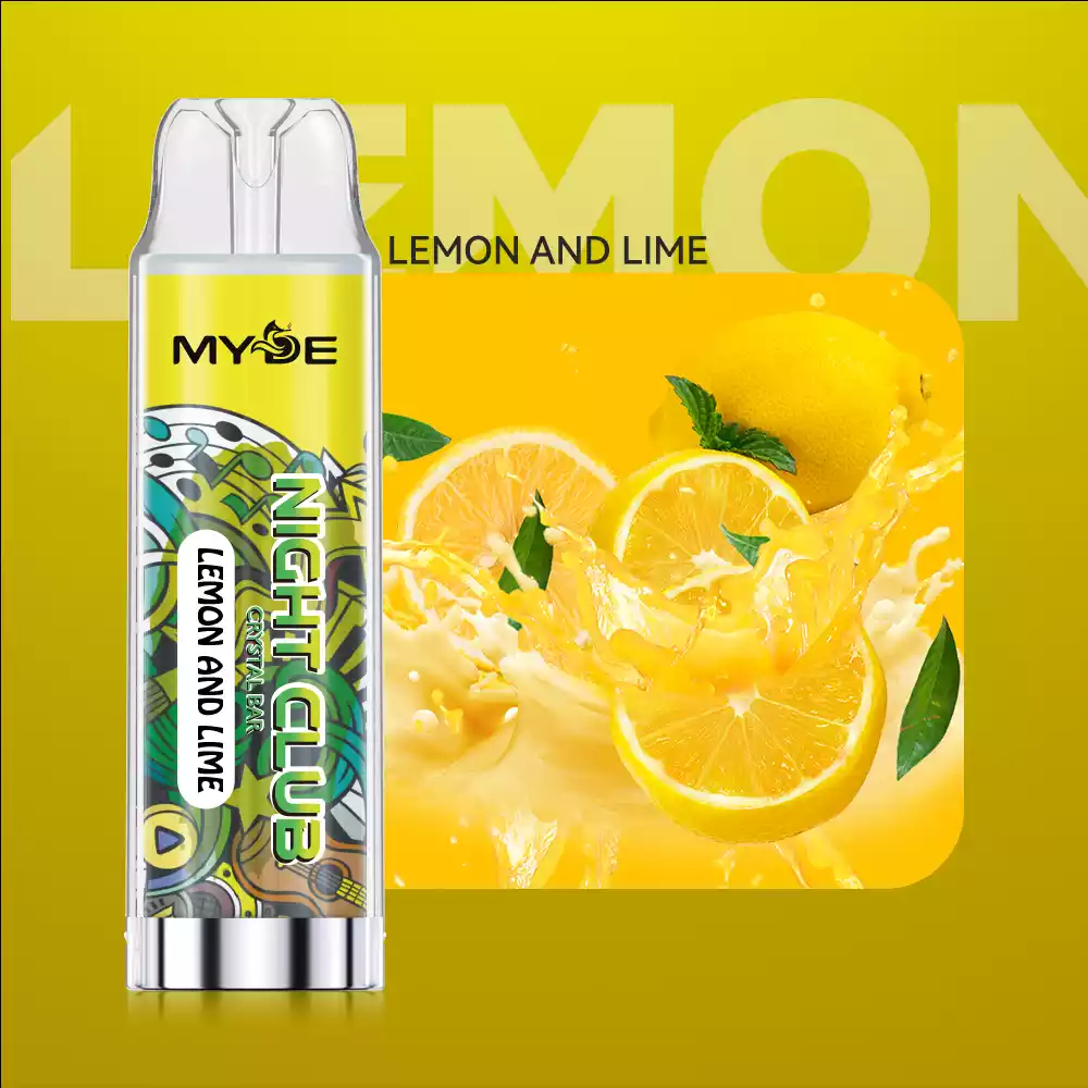 MYDE NIGHT CLUB 600 Puffs Kompakt leistungsstark und geschmackvoll