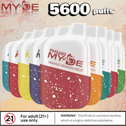 MYDE PM 5600 Puffs Die perfekte E-Zigarette für langen Genuss