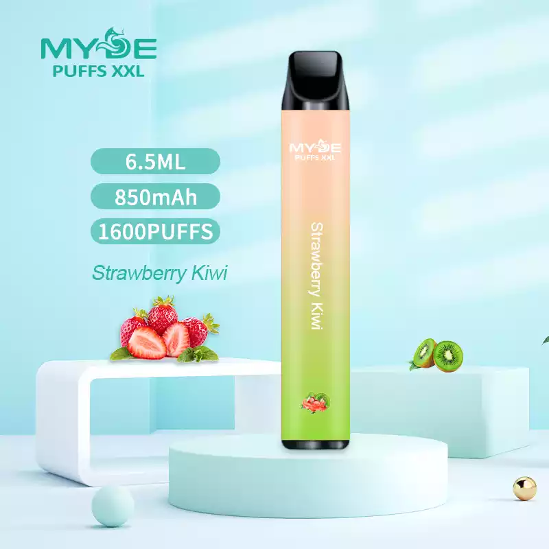 MYDE PUFFS XXL 1600 Puffs Langanhaltender Genuss mit 12 Aromen