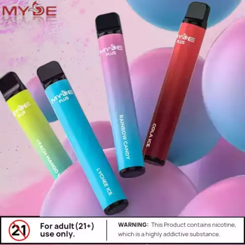 MYDE Plus 800 puffs Der ideale Einweg-Vape mit 22 Geschmackrichtungen