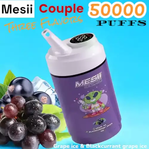 Mesii Couple 50000 Puffs 40ml und drei Geschmacksrichtungen