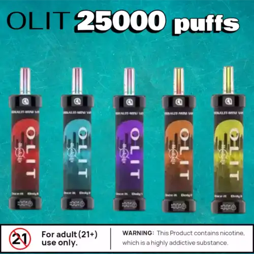 OLIT HOOKALIT Mini 25000 Puffs Länger Dampfen Besserer Geschmack