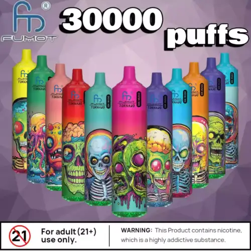 RandM Fumot Tornado 30000 Puffs Musik- und Lichterlebnis für Dampfer