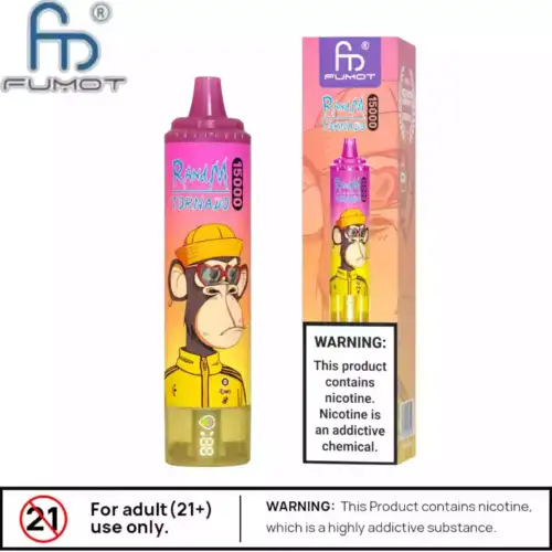 RandM Tornado 15000 Puffs Wiederaufladbare Einweg-Vape mit 25ml Liquid